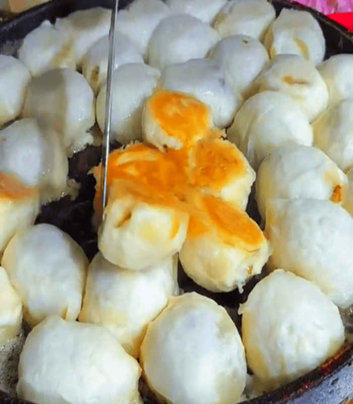 商丘水煎包成品 商丘水煎包成品,金黄酥脆水煎包做法